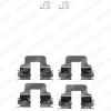 DELPHI LX0342 Accessory Kit, disc brake pads