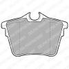 DELPHI LP1892 Brake Pad Set, disc brake