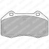 DELPHI LP1940 Brake Pad Set, disc brake