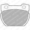 DELPHI LP1847 Brake Pad Set, disc brake