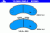 ATE 13.0460-3945.2 (13046039452) Brake Pad Set, disc brake