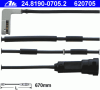 ATE 24.8190-0705.2 (24819007052) Warning Contact, brake pad wear