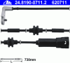 ATE 24.8190-0711.2 (24819007112) Warning Contact, brake pad wear