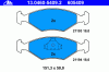 ATE 13.0460-5409.2 (13046054092) Brake Pad Set, disc brake