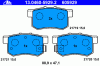 ATE 13.0460-5929.2 (13046059292) Brake Pad Set, disc brake