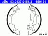 ATE 03.0137-0151.2 (03013701512) Brake Shoe Set