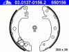 ATE 03.0137-0156.2 (03013701562) Brake Shoe Set