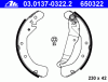 ATE 03.0137-0322.2 (03013703222) Brake Shoe Set