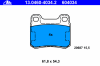 ATE 13.0460-4034.2 (13046040342) Brake Pad Set, disc brake