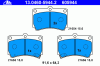 ATE 13.0460-5944.2 (13046059442) Brake Pad Set, disc brake