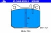 ATE 13.0460-9029.2 (13046090292) Brake Pad Set, disc brake