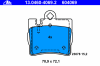 ATE 13.0460-4069.2 (13046040692) Brake Pad Set, disc brake