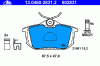 ATE 13.0460-2831.2 (13046028312) Brake Pad Set, disc brake