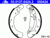 ATE 03.0137-0424.2 (03013704242) Brake Shoe Set