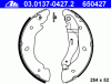 ATE 03.0137-0427.2 (03013704272) Brake Shoe Set