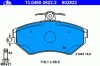 ATE 13.0460-2822.2 (13046028222) Brake Pad Set, disc brake