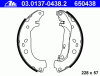 ATE 03.0137-0438.2 (03013704382) Brake Shoe Set