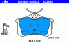 ATE 13.0460-2864.2 (13046028642) Brake Pad Set, disc brake