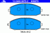 ATE 13.0460-5879.2 (13046058792) Brake Pad Set, disc brake