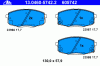 ATE 13.0460-5742.2 (13046057422) Brake Pad Set, disc brake