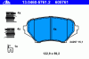 ATE 13.0460-5761.2 (13046057612) Brake Pad Set, disc brake