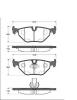 NK 221520 Brake Pad Set, disc brake