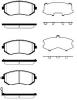 NK 224413 Brake Pad Set, disc brake