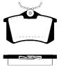 NK 229986 Brake Pad Set, disc brake