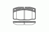 ROADHOUSE 2101.20 (210120) Brake Pad Set, disc brake