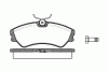 ROADHOUSE 2383.00 (238300) Brake Pad Set, disc brake