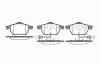 ROADHOUSE 2390.52 (239052) Brake Pad Set, disc brake