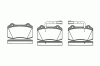 ROADHOUSE 2434.32 (243432) Brake Pad Set, disc brake