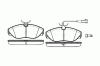ROADHOUSE 2486.11 (248611) Brake Pad Set, disc brake
