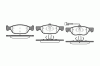 ROADHOUSE 2587.11 (258711) Brake Pad Set, disc brake