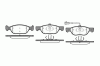 ROADHOUSE 2587.21 (258721) Brake Pad Set, disc brake