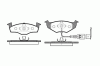 ROADHOUSE 2609.11 (260911) Brake Pad Set, disc brake