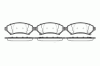 ROADHOUSE 2641.02 (264102) Brake Pad Set, disc brake