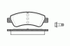 ROADHOUSE 2840.20 (284020) Brake Pad Set, disc brake