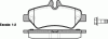 ROADHOUSE 21246.00 (2124600) Brake Pad Set, disc brake