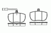 REMSA 0056.11 (005611) Brake Pad Set, disc brake