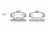 REMSA 0276.20 (027620) Brake Pad Set, disc brake