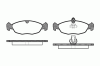 REMSA 0393.30 (039330) Brake Pad Set, disc brake