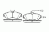 REMSA 0487.11 (048711) Brake Pad Set, disc brake