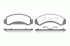 REMSA 0523.00 (052300) Brake Pad Set, disc brake