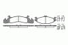 REMSA 0524.00 (052400) Brake Pad Set, disc brake