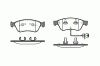REMSA 1056.12 (105612) Brake Pad Set, disc brake