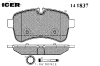 ICER 141837 Brake Pad Set, disc brake