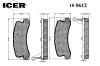 ICER 180612 Brake Pad Set, disc brake