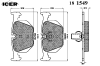 ICER 181549 Brake Pad Set, disc brake