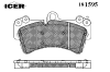 ICER 181595 Brake Pad Set, disc brake